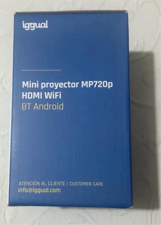 Proyector Iggual MP720p HDMI WiFi BT Android Nuevo
