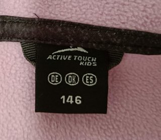 Chaqueta softshell niña 10 años (146 cm)