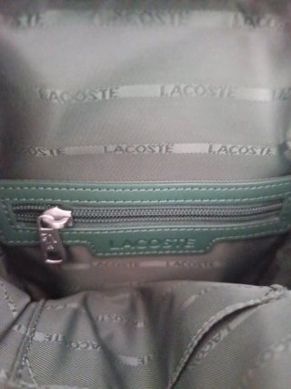 Bolsa transversal Lacoste preta