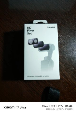 Set Filtros ND Insta360 Luna Ultra Originales