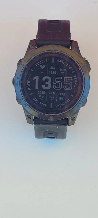 Reloj Garmin Fénix 7 Sapphire titanio Solar