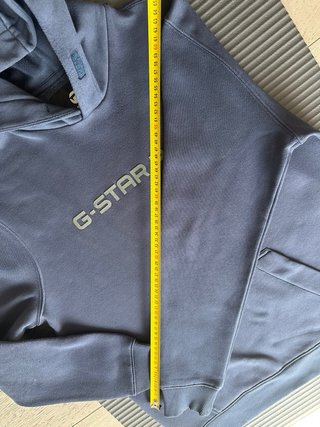 Felpa G-Star RAW con cappuccio blu