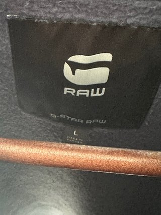 Felpa G-Star RAW con cappuccio blu
