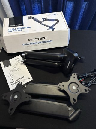 Soporte Doble Monitor Owlotech 17-32’ VESA