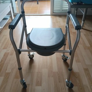 Silla WC gris