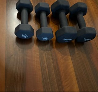 Set 2 Pesi Palestra 6kg + 2 Pesi Palestra 3kg