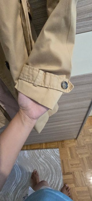 Gabardina Beige Stradivarius