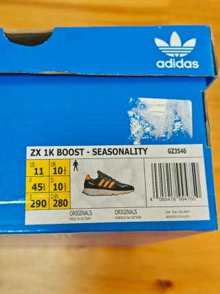 Adidas ZX 1K Boost Talla 45 1/3