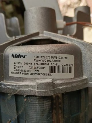 Motor Lavadora Indesit 9kg