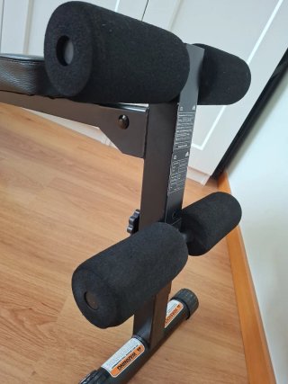 Banco Abdominales Adidas Negro