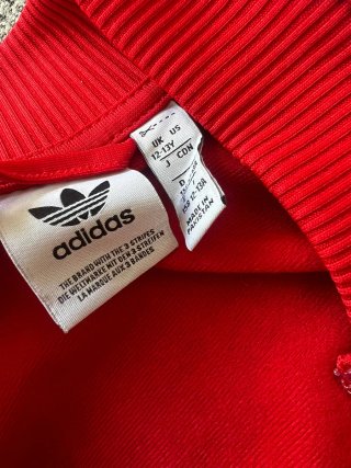 Conjunto Adidas Rojo y Blanco