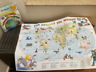 Atlas del mundo para niños el pequeño trotamundos