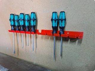 3 SOPORTES DE PARED PARA 16 DESTORNILLADORES