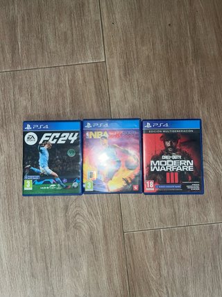 Pack Videojuegos PS4