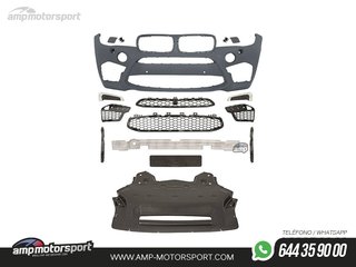 PARAGOLPES DELANTERO BMW X6 F16 LOOK X6M CON PDC/SRA