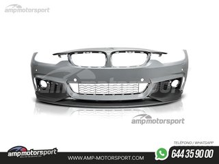 PARAGOLPES DELANTERO BMW SERIE 4 F32 LOOK M-PERFORMANCE CON PDC/SRA