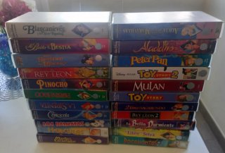 22 Películas Disney DVD Clásicos Español