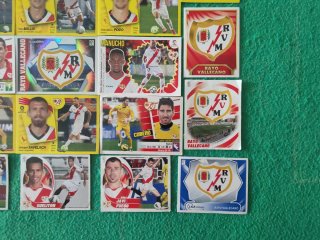 Lote de cromos Rayo Vallecano Liga Este Panini