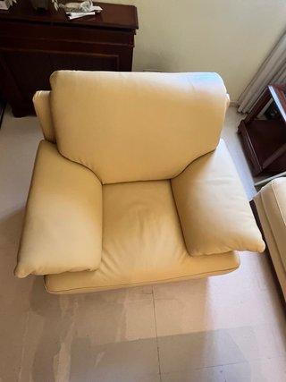 Sillón de cuero