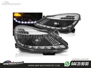 FAROS DELANTEROS LUZ DIURNA LED PARA OPEL CORSA D