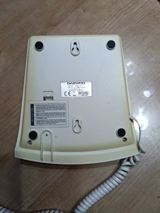 Teléfono fijo Daewoo Beige