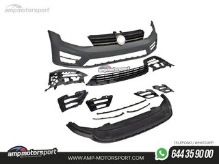 PARAGOLPES DELANTERO PARA VOLKSWAGEN GOLF MK7 LOOK R20 CON SRA