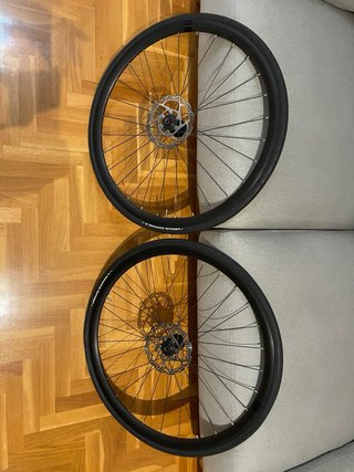 Ruedas Orbea Orca + Discos Shimano 105