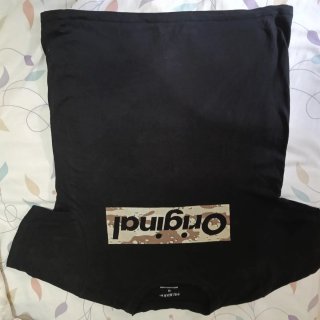 Camiseta Negra Original Talla M