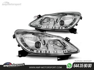 FAROS DELANTEROS LUZ DIURNA LED PARA OPEL CORSA D