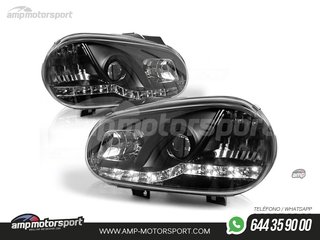 FAROS DELANTEROS LUZ DIURNA LED PARA VOLKSWAGEN GOLF MK4