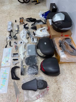 Lote Recambios de moto de segunda mano