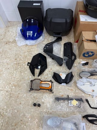Lote Recambios de moto de segunda mano