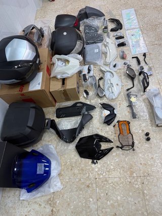 Lote Recambios de moto de segunda mano