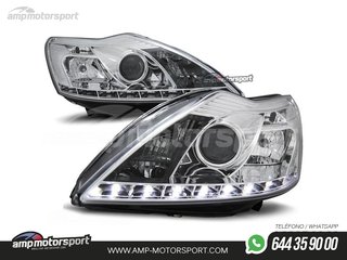 FAROS DELANTEROS LUZ DIURNA LED PARA FORD FOCUS MK2