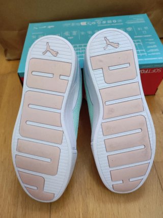 Zapatillas Puma Mujer Talla 38 Rosa Blanco