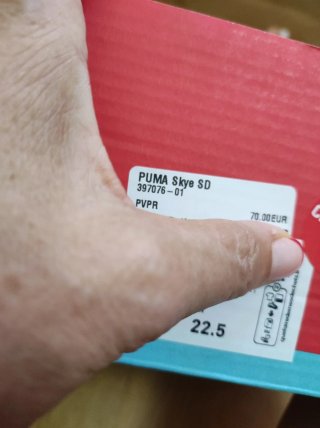 Zapatillas Puma Mujer Talla 38 Rosa Blanco