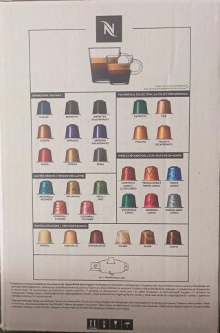 Cafetera Nespresso Inissia EN80.B