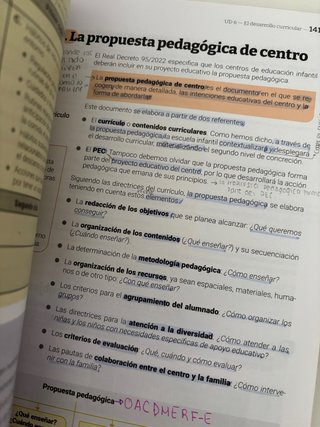 Didáctica de la educación infantil