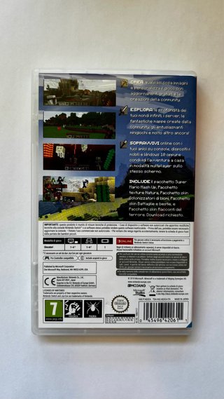 Minecraft Nintendo Switch