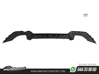 DIFUSOR TRASERO PARA BMW SERIE 3 G20 G21 + COLAS DOBLES CARBONO