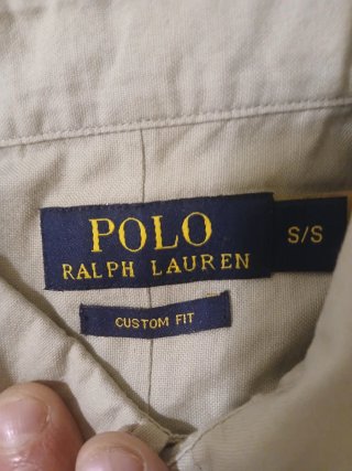 Camisa Polo Ralph Lauren Beige Talla S