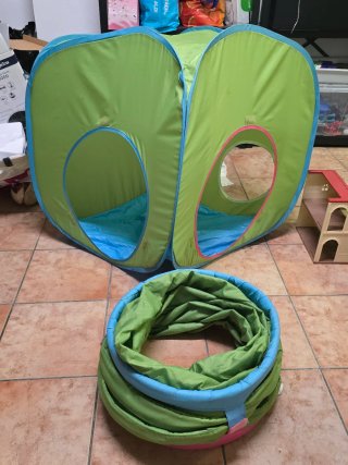 Tienda y túnel infantil IKEA