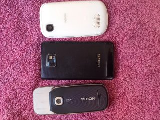 Lote 3 cellulari Nokia e Samsung