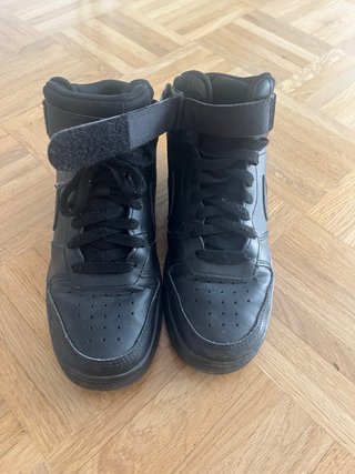 Zapatillas Nike altas negras T.38.5