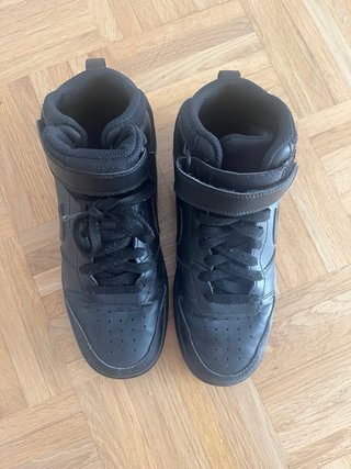 Zapatillas Nike altas negras T.38.5