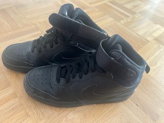 Zapatillas Nike altas negras T.38.5