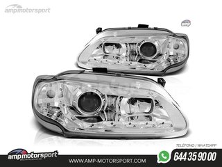 FAROS DELANTEROS LUZ DIURNA LED PARA RENAULT MEGANE