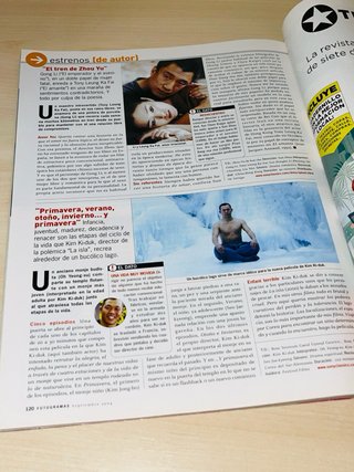 Revista Fotogramas septiembre 2004