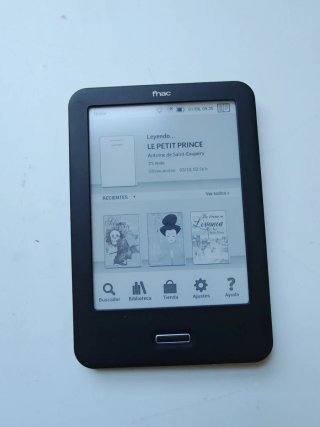 Lector Ebook Fnac Negro