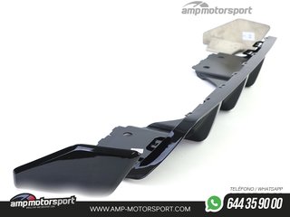AÑADIDO DIFUSOR TRASERO BMW X6 F16 14-19 NEGRO BRILLO